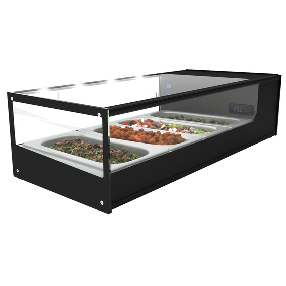 Neumärker Kühlvitrine Logic 4 4x 1/3 GN x 40 mm Neumärker Kühlvitrine Logic 4 4x 1/3 GN x 40 mm