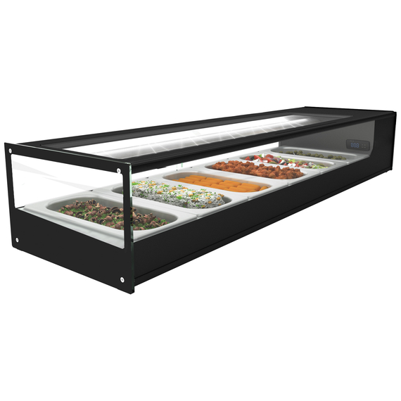 Neumärker Kühlvitrine Logic Sushi 6 6x 1/3 GN x 40 mm Neumärker Kühlvitrine Logic Sushi 6 6x 1/3 GN x 40 mm