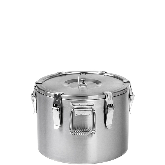 Thermobehälter aus rostfreiem Edelstahl, Basic Line, 15 Liter Thermobehälter aus rostfreiem Edelstahl, Basic Line, 15 Liter