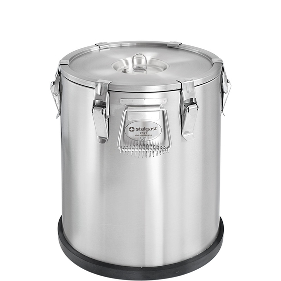 Thermobehälter aus rostfreiem Edelstahl, 30 Liter Thermobehälter aus rostfreiem Edelstahl, 30 Liter