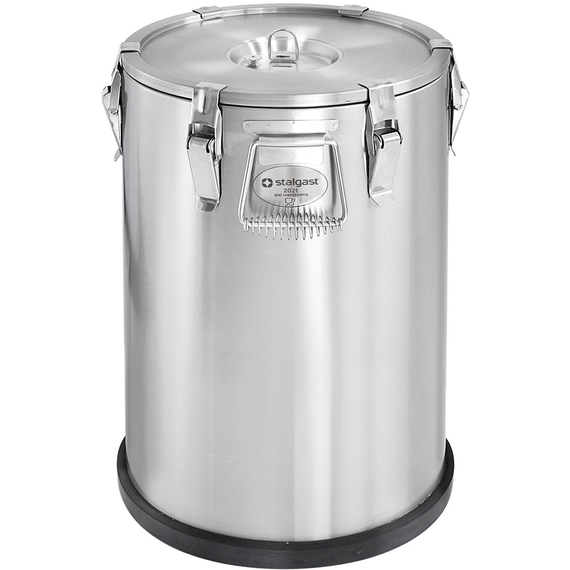 Thermobehälter aus rostfreiem Edelstahl, 35 Liter Thermobehälter aus rostfreiem Edelstahl, 35 Liter