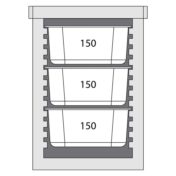 EPP Thermobox Frontlader, Nutzinhalt 93 Liter, schwarz 2 EPP Thermobox Frontlader, Nutzinhalt 93 Liter, schwarz