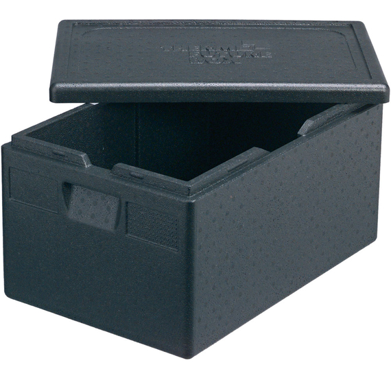 Thermobox Toplader, Bäckereinorm 600 x 400 mm, Nutzinhalt 53 Liter, schwarz Thermobox Toplader, Bäckereinorm 600 x 400 mm, Nutzinhalt 53 Liter, schwarz