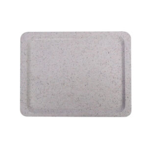 AmerBox Polyestertablett für Selbstbedienungsrestaurants, GN 1/1, Granit, 530x325mm
