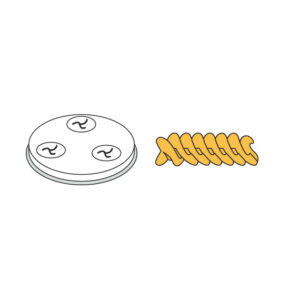 Neumärker Pasta-Scheibe Ø 50 mm Fusilli für Nudelmachine PF15E