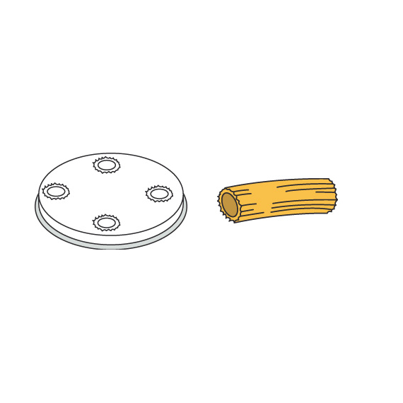 Neumärker Pasta-Scheibe Ø 50 mm Maccheroni für Nudelmachine PF15E Neumärker Pasta-Scheibe Ø 50 mm Maccheroni für Nudelmachine PF15E
