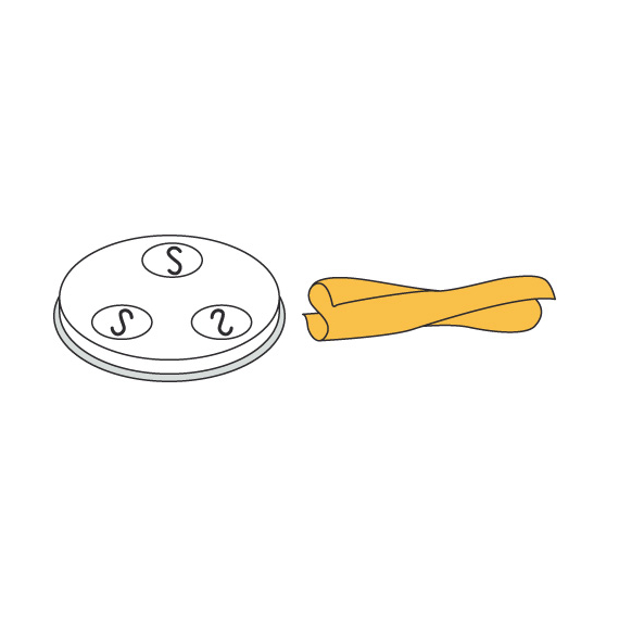 Neumärker Pasta-Scheibe Ø 57 mm Casreccie für Nudelmachine PF25E/PF40E Neumärker Pasta-Scheibe Ø 57 mm Casreccie für Nudelmachine PF25E/PF40E