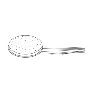 Neumärker Pasta-Scheibe Ø 57 mm Capelli d'Angelo für Nudelmachine PF25E/PF40E