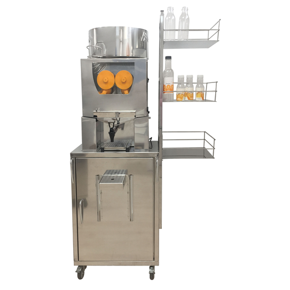 Neumärker Flaschenregal für Orangensaftpresse SB Naranja 1 Neumärker Flaschenregal für Orangensaftpresse SB Naranja