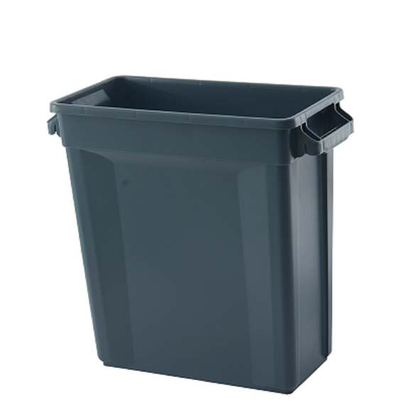 Abfallcontainer "Slim", grau, 60 L Abfallcontainer "Slim", grau, 60 L