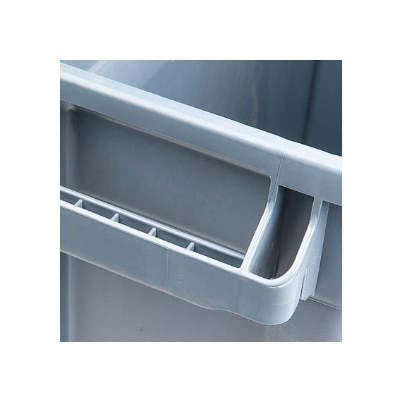 Abfallcontainer "Slim", grau, 60 L 2 Abfallcontainer "Slim", grau, 60 L
