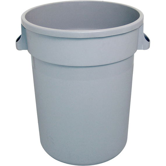 Abfallcontainer rund, grau, 120 Liter Abfallcontainer rund, grau, 120 Liter