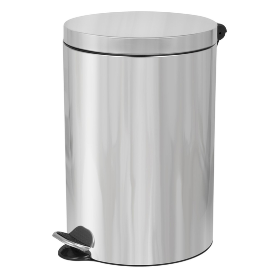 Pedal-Abfalleimer, 20 Liter, poliert Pedal-Abfalleimer, 20 Liter, poliert