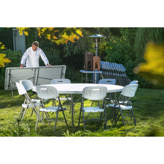 AmerBox Catering-Sessel, Max. Last 175 kg., Weiß, 540x440x(H)840mm 1 AmerBox Catering-Sessel, Max. Last 175 kg., Weiß, 540x440x(H)840mm