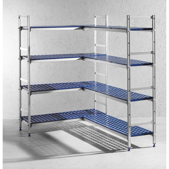 Hendi Regalsystem aus Aluminium für GN Behälter, 1120x355x(H)1685mm 2 Hendi Regalsystem aus Aluminium für GN Behälter, 1120x355x(H)1685mm