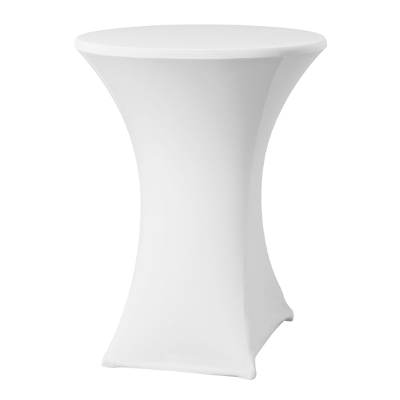 Hendi Stehtischhusse ø80-85 cm, 811047, 810958, Weiß, ⌀850x(H)1150mm Hendi Stehtischhusse ø80-85 cm, 811047, 810958, Weiß, ⌀850x(H)1150mm