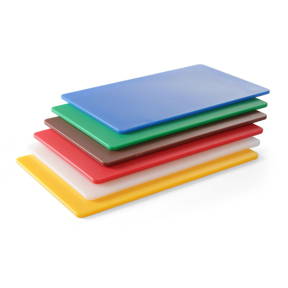 Hendi Schneidbretter HACCP GN 1/1 – 6er-Set in verschiedenen Farben, 6 Stk., 530x325mm Hendi Schneidbretter HACCP GN 1/1 – 6er-Set in verschiedenen Farben, 6 Stk., 530x325mm