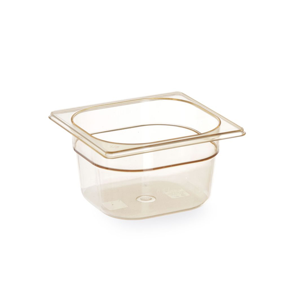 Hendi Gastronorm-Behälter 1/6, hochtemperatubeständig, GN 1/6, 1,6L, Transparent, 176x162x(H)100mm Hendi Gastronorm-Behälter 1/6, hochtemperatubeständig, GN 1/6, 1,6L, Transparent, 176x162x(H)100mm