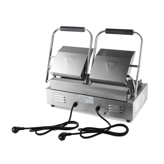 Maxima Gastro Kontaktgrill - Gerillt - Doppelgrillplatte - 2 x 22 cm 3 Maxima Gastro Kontaktgrill - Gerillt - Doppelgrillplatte - 2 x 22 cm