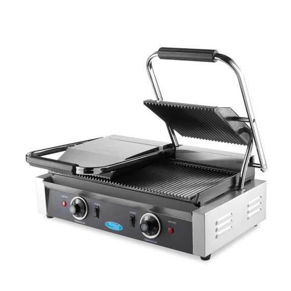 Maxima Gastro Kontaktgrill - Gerillt - Doppelgrillplatte - 2 x 22 cm 6 Maxima Gastro Kontaktgrill - Gerillt - Doppelgrillplatte - 2 x 22 cm