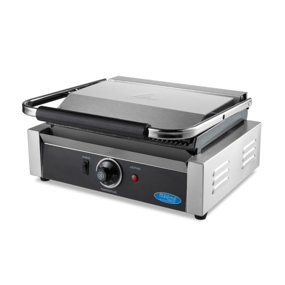 Maxima Gastro Kontaktgrill - Gerillt - Einzelgrillplatte - 33,5 cm 6 Maxima Gastro Kontaktgrill - Gerillt - Einzelgrillplatte - 33,5 cm