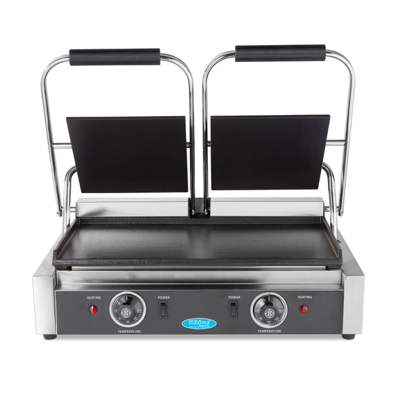 Maxima Gastro Kontaktgrill - Glatte - Doppelgrillplatte - 2 x 22 cm 8 Maxima Gastro Kontaktgrill - Glatte - Doppelgrillplatte - 2 x 22 cm