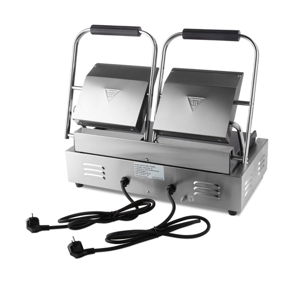Maxima Gastro Kontaktgrill - Glatte - Doppelgrillplatte - 2 x 22 cm 3 Maxima Gastro Kontaktgrill - Glatte - Doppelgrillplatte - 2 x 22 cm