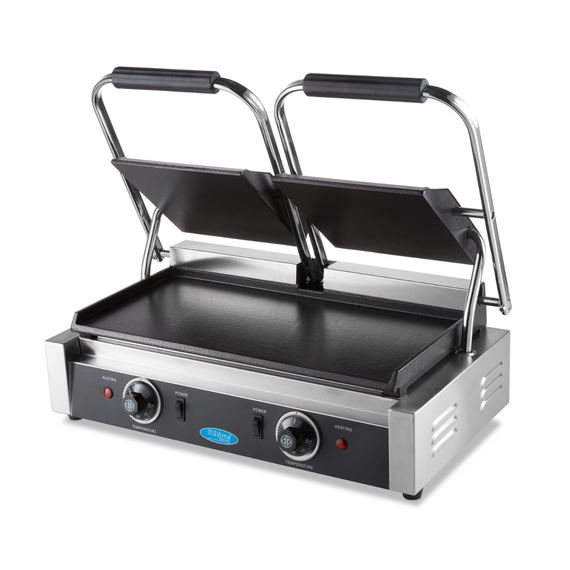 Maxima Gastro Kontaktgrill - Glatte - Doppelgrillplatte - 2 x 22 cm 5 Maxima Gastro Kontaktgrill - Glatte - Doppelgrillplatte - 2 x 22 cm