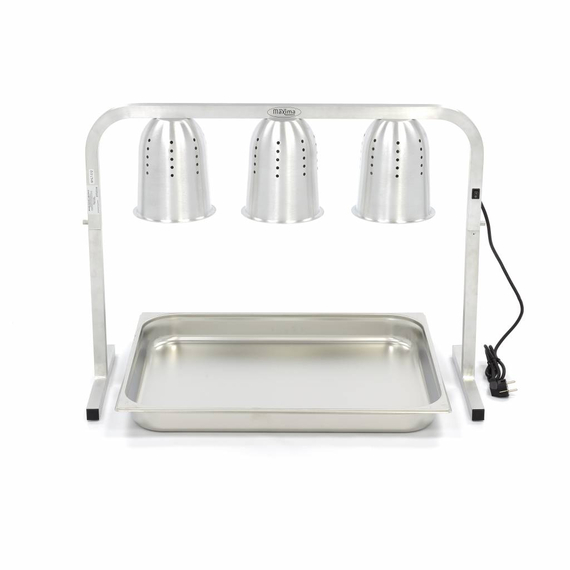Maxima Gastro Wärmelampe - 3 Lampen - inkl. Lampen und 1 x 2/1 GN -Behälter 1 Maxima Gastro Wärmelampe - 3 Lampen - inkl. Lampen und 1 x 2/1 GN -Behälter