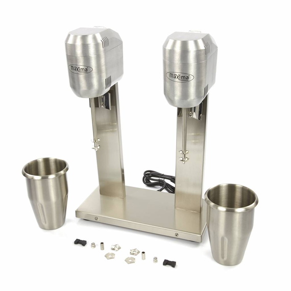 Maxima Gastro Getränkemixer - 2 x 2 l - 2 Tassen - 2 Geschwindigkeit 4 Maxima Gastro Getränkemixer - 2 x 2 l - 2 Tassen - 2 Geschwindigkeit