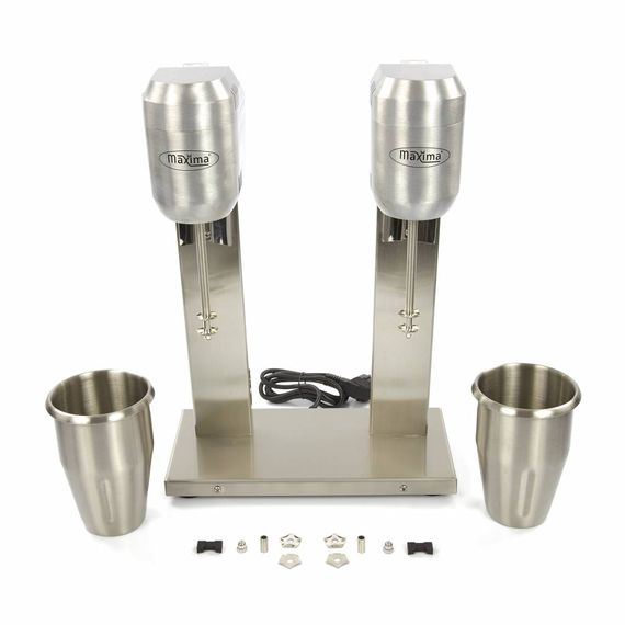 Maxima Gastro Getränkemixer - 2 x 2 l - 2 Tassen - 2 Geschwindigkeit 5 Maxima Gastro Getränkemixer - 2 x 2 l - 2 Tassen - 2 Geschwindigkeit