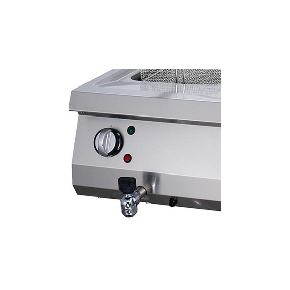Maxima Gastro Heavy Duty Fritteuse - 2 x 12 l - Doppeleinheit - 70 cm Tief - mit Ablasshahn - Elektrisch 2 Maxima Gastro Heavy Duty Fritteuse - 2 x 12 l - Doppeleinheit - 70 cm Tief - mit Ablasshahn - Elektrisch