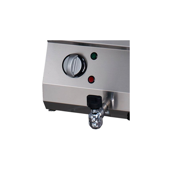 Maxima Gastro Heavy Duty Fritteuse - 1 x 12 l - Einzeleinheit - 70 cm Tief - mit Ablasshahn - Elektrisch 3 Maxima Gastro Heavy Duty Fritteuse - 1 x 12 l - Einzeleinheit - 70 cm Tief - mit Ablasshahn - Elektrisch