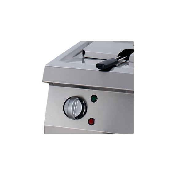 Maxima Gastro Heavy Duty Fritteuse - 1 x 12 l - Einzeleinheit - 70 cm Tief - mit Ablasshahn - Elektrisch 2 Maxima Gastro Heavy Duty Fritteuse - 1 x 12 l - Einzeleinheit - 70 cm Tief - mit Ablasshahn - Elektrisch