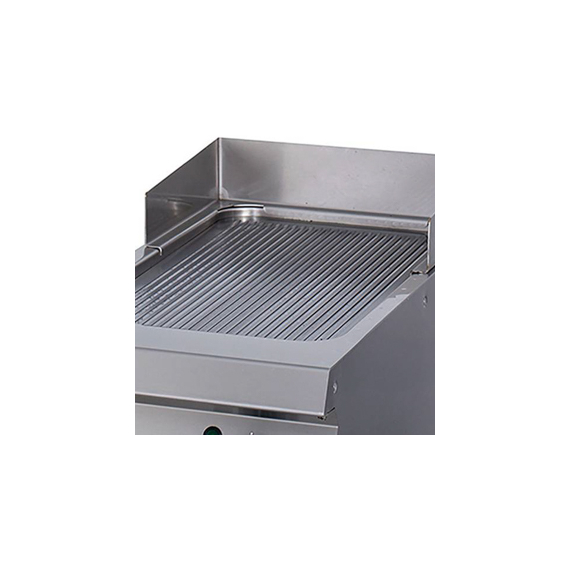 Maxima Gastro Heavy Duty Grillplatte - Gerilltes Chrom - Einzeleinheit - 70 cm Tief - Elektrisch 2 Maxima Gastro Heavy Duty Grillplatte - Gerilltes Chrom - Einzeleinheit - 70 cm Tief - Elektrisch