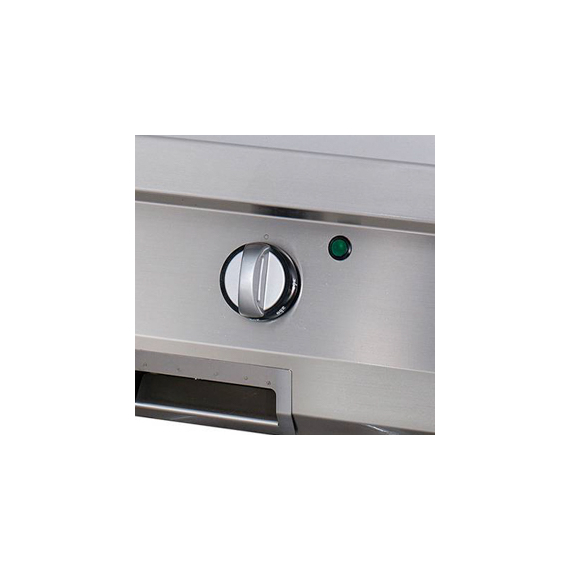 Maxima Gastro Heavy Duty Grillplatte - Glatt - Einzeleinheit - 70 cm Tief - Elektrisch 3 Maxima Gastro Heavy Duty Grillplatte - Glatt - Einzeleinheit - 70 cm Tief - Elektrisch