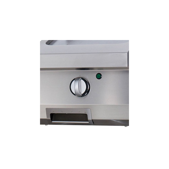 Maxima Gastro Heavy Duty Grillplatte - Glatte Chrom - Einzeleinheit - 70 cm Tief - Elektrisch 2 Maxima Gastro Heavy Duty Grillplatte - Glatte Chrom - Einzeleinheit - 70 cm Tief - Elektrisch