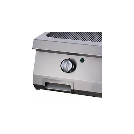 Maxima Gastro Heavy Duty Grillplatte - Gerilltes Chrom - Einzeleinheit - 70 cm Tief - Gas 2 Maxima Gastro Heavy Duty Grillplatte - Gerilltes Chrom - Einzeleinheit - 70 cm Tief - Gas