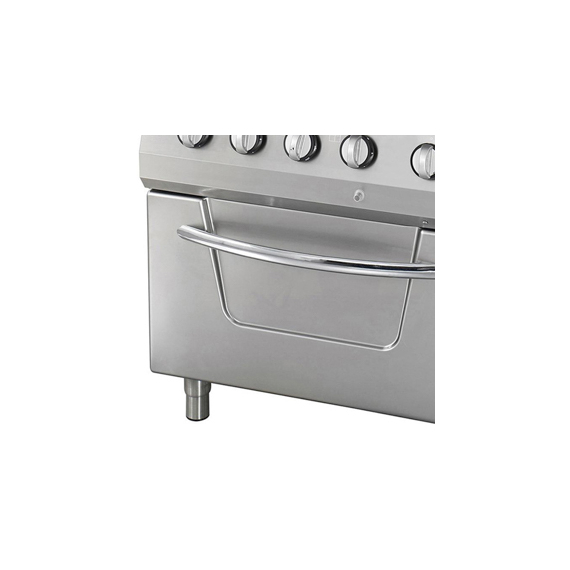 Maxima Gastro Heavy Duty Herd - 4 Brenner - Doppeleinheit - 70 cm Tief - 37 kW - Gas inkl. Ofen 3 Maxima Gastro Heavy Duty Herd - 4 Brenner - Doppeleinheit - 70 cm Tief - 37 kW - Gas inkl. Ofen
