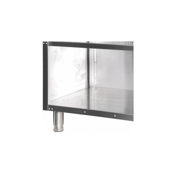 Maxima Gastro Heavy Duty Arbeitsschrank - Doppeleinheit - 70 cm Tief - Offen 2 Maxima Gastro Heavy Duty Arbeitsschrank - Doppeleinheit - 70 cm Tief - Offen