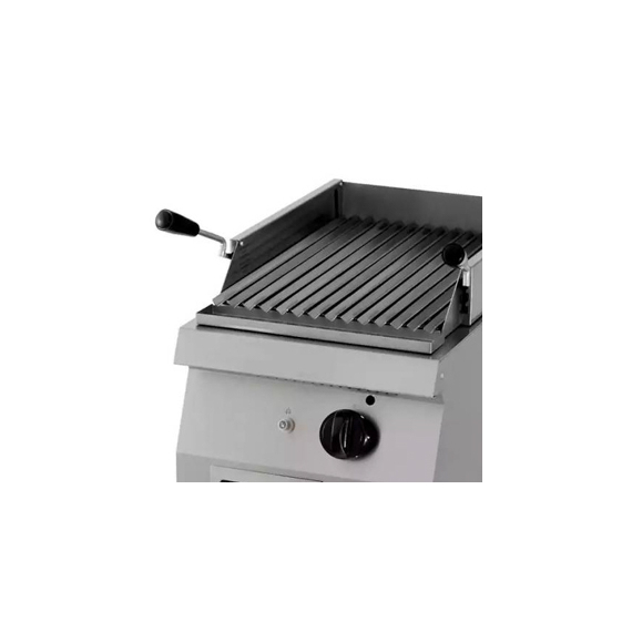 Maxima Gastro Heavy Duty Lavasteingrill - Einzeleinheit - 70 cm Tief - Gas 3 Maxima Gastro Heavy Duty Lavasteingrill - Einzeleinheit - 70 cm Tief - Gas
