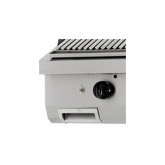 Maxima Gastro Heavy Duty Lavasteingrill - Doppeleinheit - 70 cm Tief - Gas 4 Maxima Gastro Heavy Duty Lavasteingrill - Doppeleinheit - 70 cm Tief - Gas