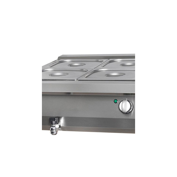 Maxima Gastro Heavy Duty Bain Marie - Doppeleinheit - 70 cm Tief - Elektrisch 2 Maxima Gastro Heavy Duty Bain Marie - Doppeleinheit - 70 cm Tief - Elektrisch