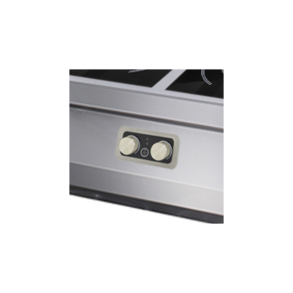 Maxima Gastro Heavy Duty Kochfeld - 2 Brenner - Induktion - Doppeleinheit - 70 cm Tief - Elektrisch 4 Maxima Gastro Heavy Duty Kochfeld - 2 Brenner - Induktion - Doppeleinheit - 70 cm Tief - Elektrisch