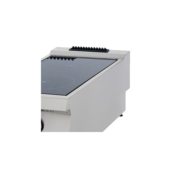 Maxima Gastro Heavy Duty Kochfeld - 2 Brenner - Infrarot - Doppeleinheit - 70 cm Tief - Elektrisch 4 Maxima Gastro Heavy Duty Kochfeld - 2 Brenner - Infrarot - Doppeleinheit - 70 cm Tief - Elektrisch