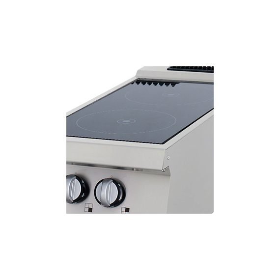 Maxima Gastro Heavy Duty Kochfeld - 2 Brenner - Infrarot - Doppeleinheit - 70 cm Tief - Elektrisch 3 Maxima Gastro Heavy Duty Kochfeld - 2 Brenner - Infrarot - Doppeleinheit - 70 cm Tief - Elektrisch