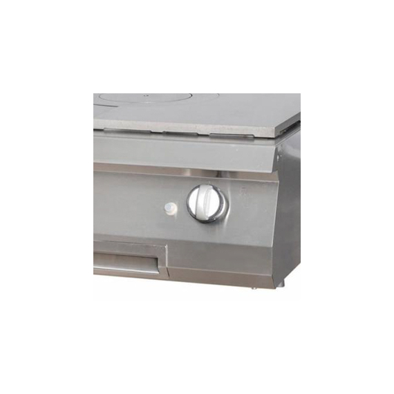 Maxima Gastro Heavy Duty Glühplattenherd - 1 Brenner - Doppeleinheit - 70 cm Tief - Gas 3 Maxima Gastro Heavy Duty Glühplattenherd - 1 Brenner - Doppeleinheit - 70 cm Tief - Gas