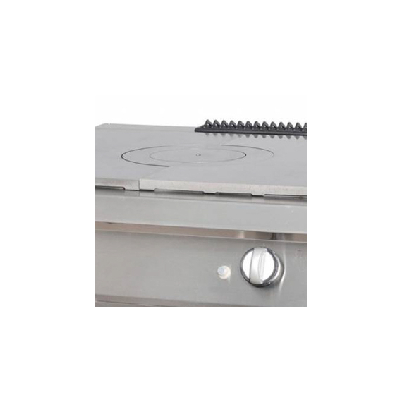 Maxima Gastro Heavy Duty Glühplattenherd - 1 Brenner - Doppeleinheit - 70 cm Tief - Gas 4 Maxima Gastro Heavy Duty Glühplattenherd - 1 Brenner - Doppeleinheit - 70 cm Tief - Gas