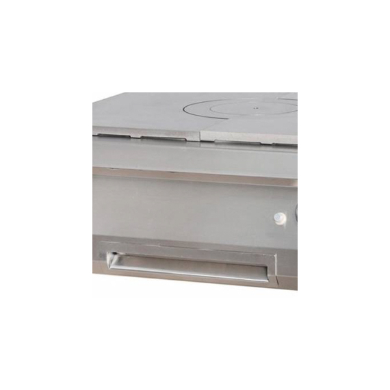 Maxima Gastro Heavy Duty Glühplattenherd - 1 Brenner - Doppeleinheit - 70 cm Tief - Gas 2 Maxima Gastro Heavy Duty Glühplattenherd - 1 Brenner - Doppeleinheit - 70 cm Tief - Gas