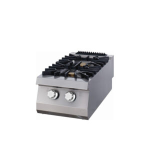 Maxima Gastro Premium Kochfeld - 2 Brenner - Einzeleinheit - 90 cm Tief - Gas